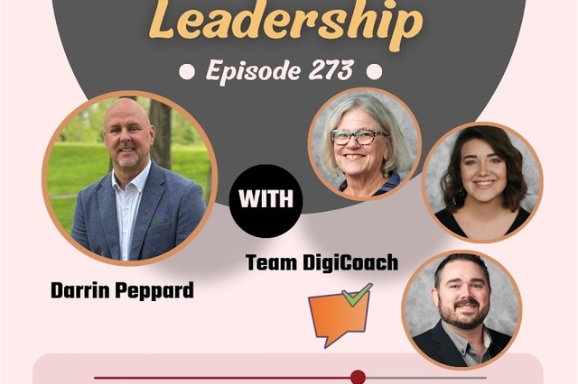 digiCOACH team featured on the Leaning Into Leadership podcast
